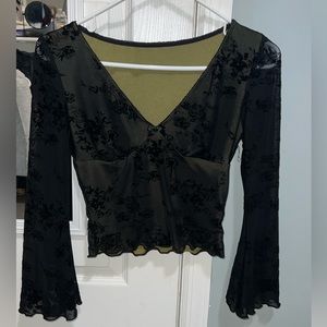 Black Shein long sleeve shirt. SIZE MEDIUM.